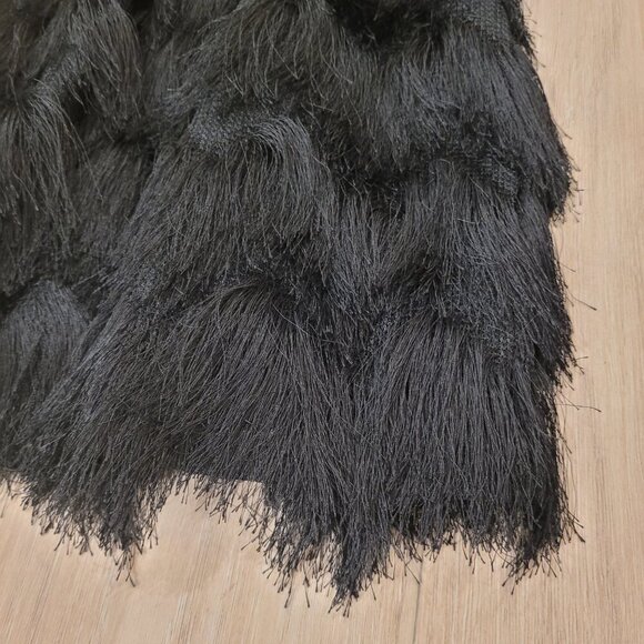 NWT BANANA REPUBLIC | Fringe Feather Flapper Skirt | Sz. XS - Picture 4 of 8